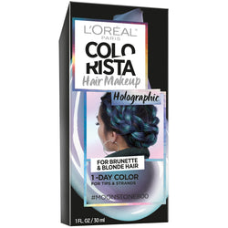 L'Oreal Paris Colorista Hair Makeup Temporary 1-Day Hair Color, Moonstone800 (for blondes and brunettes), 1 kit-CaribOnline