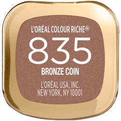 L'Oreal Paris Colour Riche Original Satin Lipstick for Moisturized Lips, Bronze Coin, 0.13 oz.-CaribOnline