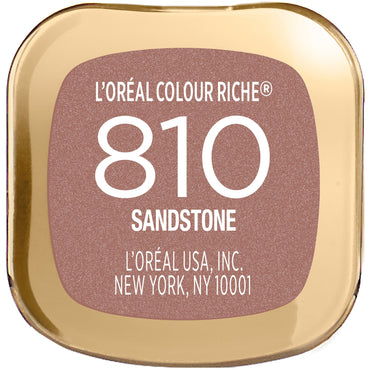 L'Oreal Paris Colour Riche Original Satin Lipstick for Moisturized Lips, Sandstone, 0.13 oz.-CaribOnline