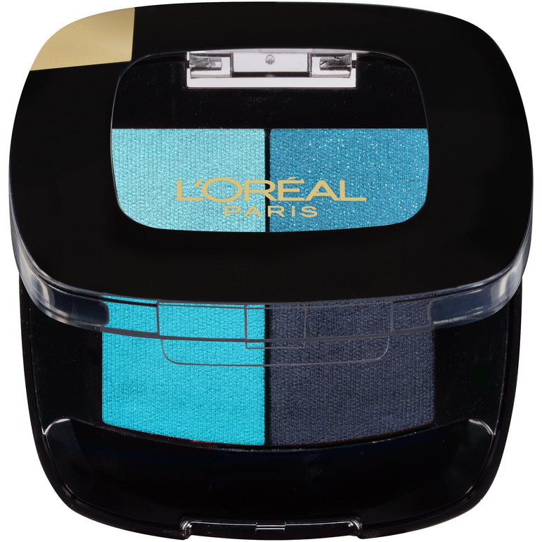 L'Oreal Paris Colour Riche Pocket Palette Eye Shadow, Avant Garde Azure, 0.1 oz.-CaribOnline