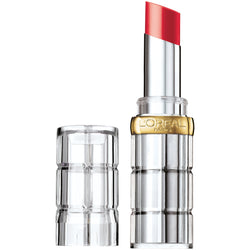 L'Oreal Paris Colour Riche Shine Glossy Ultra Rich Lipstick, Enamel Red, 0.1 oz.-CaribOnline