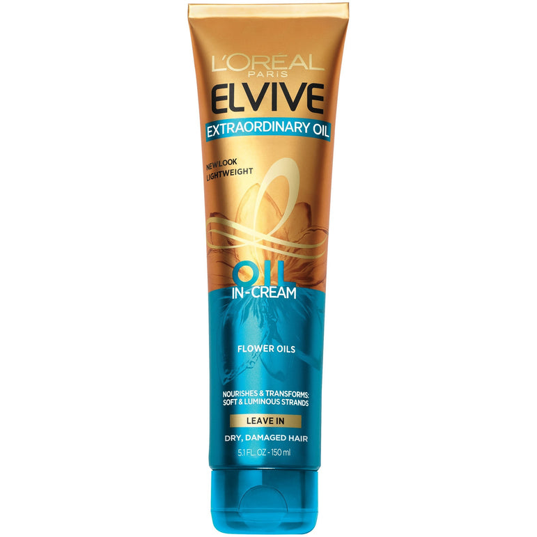 L'Oreal Paris Elvive Extraordinary Oil Transforming Oil-in-Cream, with Coconut Oil, 5.1 fl. oz. (Packaging May Vary)-CaribOnline