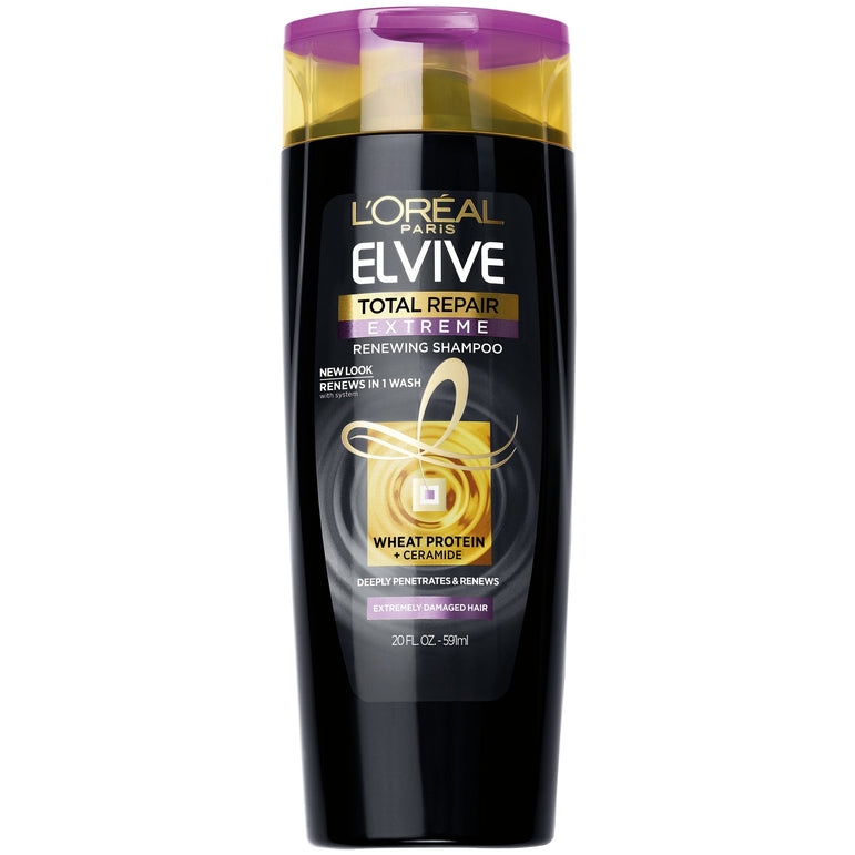 L'Oreal Paris Elvive Total Repair Extreme Renewing Shampoo, 20 fl. oz. (Packaging May Vary)-CaribOnline