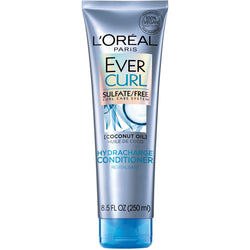 L'Oreal Paris EverCurl Hydracharge Sulfate Free Conditioner, with Coconut Oil, 8.5 Fl. Oz (Packaging May Vary)-CaribOnline