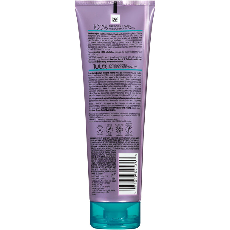 L'Oreal Paris EverPure Sulfate Free Repair & Defend Shampoo with Goji, 8.5 Fl. Oz (Packaging May Vary)-CaribOnline
