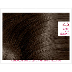 L'Oreal Paris Excellence Créme Permanent Triple Protection Hair Color, 4A Dark Ash Brown, 1 kit-CaribOnline