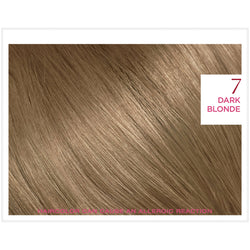 L'Oreal Paris Excellence Créme Permanent Triple Protection Hair Color, 7 Dark Blonde, 1 kit-CaribOnline