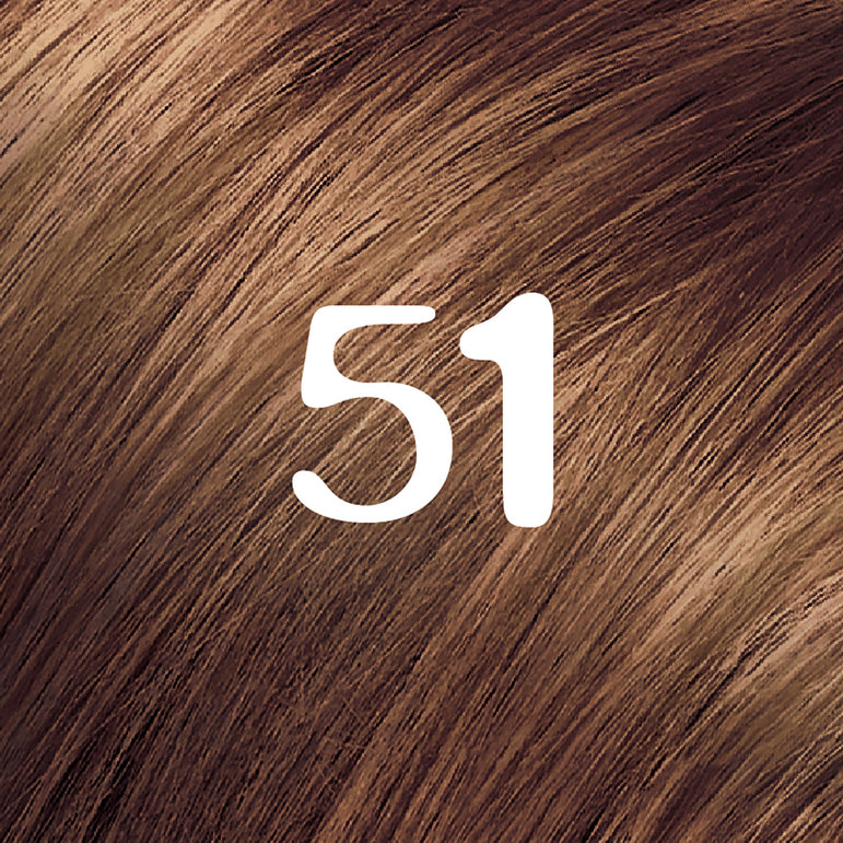 L'Oreal Paris Feria Multi-Faceted Shimmering Permanent Hair Color, 51 Brazilian Brown (Bronzed Brown), 1 kit-CaribOnline