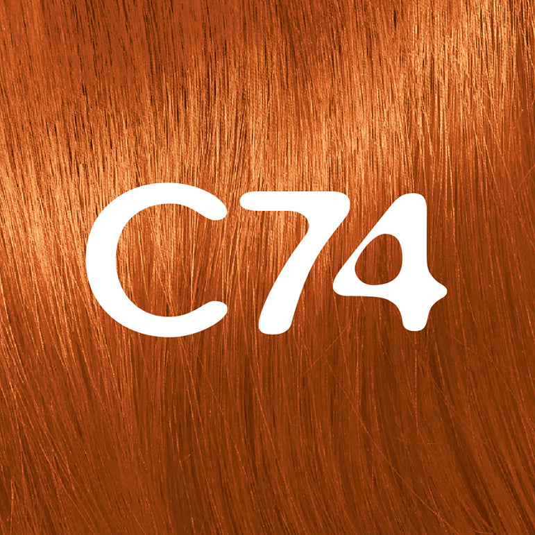 L'Oreal Paris Feria Multi-Faceted Shimmering Permanent Hair Color, C74 Intense Copper, 2 count-CaribOnline