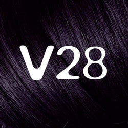 L'Oreal Paris Feria Multi-Faceted Shimmering Permanent Hair Color, V28 Midnight Violet (Deepest Violet), 1 kit-CaribOnline