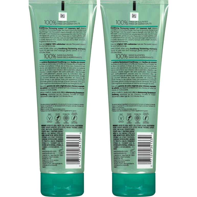 L'Oreal Paris Hair Care EverStrong Sulfate Free Thickening Conditioner, with Rosemary Leaf, 2 Count (8.5 Fl. Oz each) (Packaging May Vary)-CaribOnline