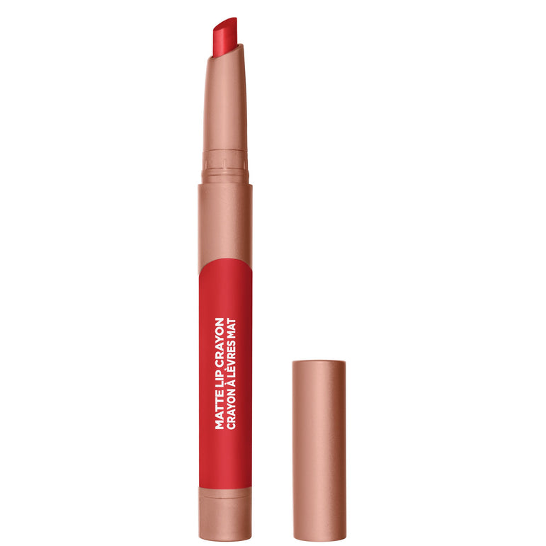 L'Oreal Paris Infallible Matte Lip Crayon, Lasting Wear, Smudge Resistant, Caramel Rebel, 0.04 oz.-CaribOnline