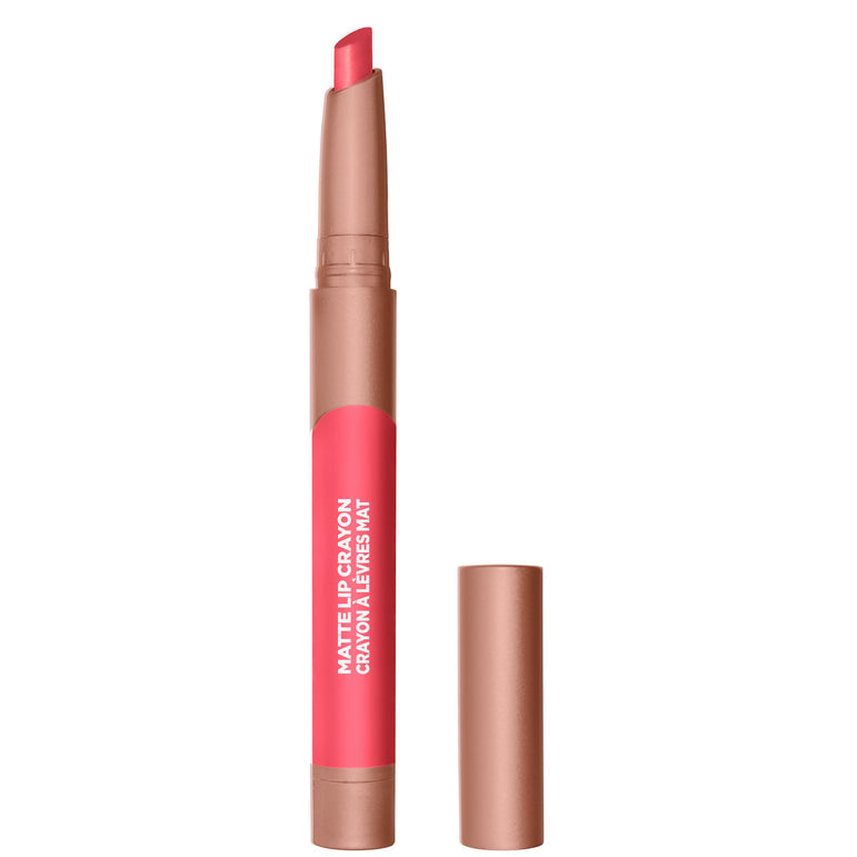 L'Oreal Paris Infallible Matte Lip Crayon, Lasting Wear, Smudge Resistant, Hot Apricot, 0.04 oz.-CaribOnline