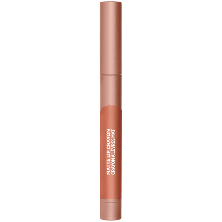 L'Oreal Paris Infallible Matte Lip Crayon, Lasting Wear, Smudge Resistant, Lady Toffee, 0.04 oz.-CaribOnline