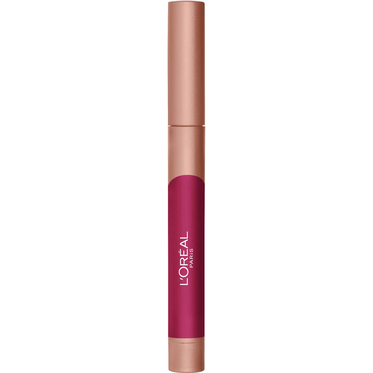 L'Oreal Paris Infallible Matte Lip Crayon, Lasting Wear, Smudge Resistant, No Fig Deal, 0.04 oz.-CaribOnline