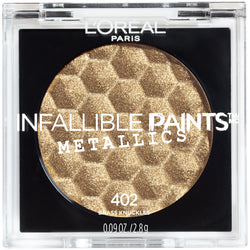 L'Oreal Paris Infallible Paints Eyeshadow Metallics, Brass Knuckles, 0.09 oz.-CaribOnline
