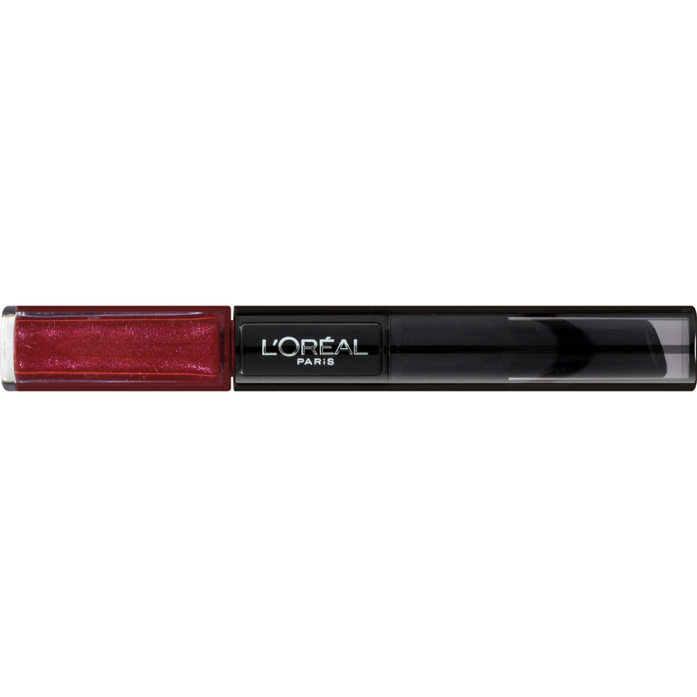L'Oreal Paris Infallible Pro Last 2 Step Lipstick, Cherry Noir, 1 kit-CaribOnline