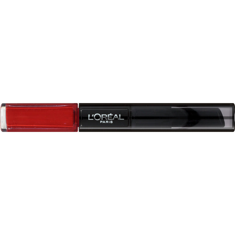 L'Oreal Paris Infallible Pro Last 2 Step Lipstick, Continual Crimson, 1 kit-CaribOnline
