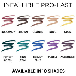 L'Oreal Paris Infallible Pro-Last Waterproof, Up to 24HR Pencil Eyeliner, Purple, 0.042 oz.-CaribOnline