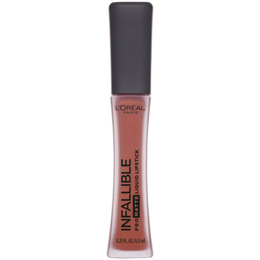 L'Oreal Paris Infallible Pro-Matte Liquid Lipstick, Cowboy, 0.21 fl. oz.-CaribOnline