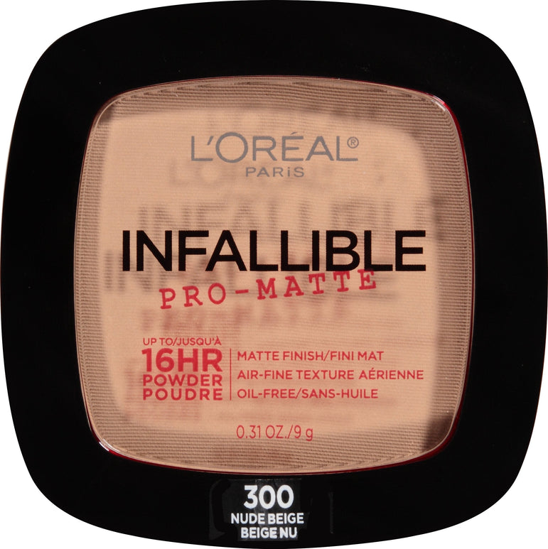 L'Oreal Paris Infallible Pro-Matte Powder, Lightweight, Nude Beige, 0.31 oz.-CaribOnline