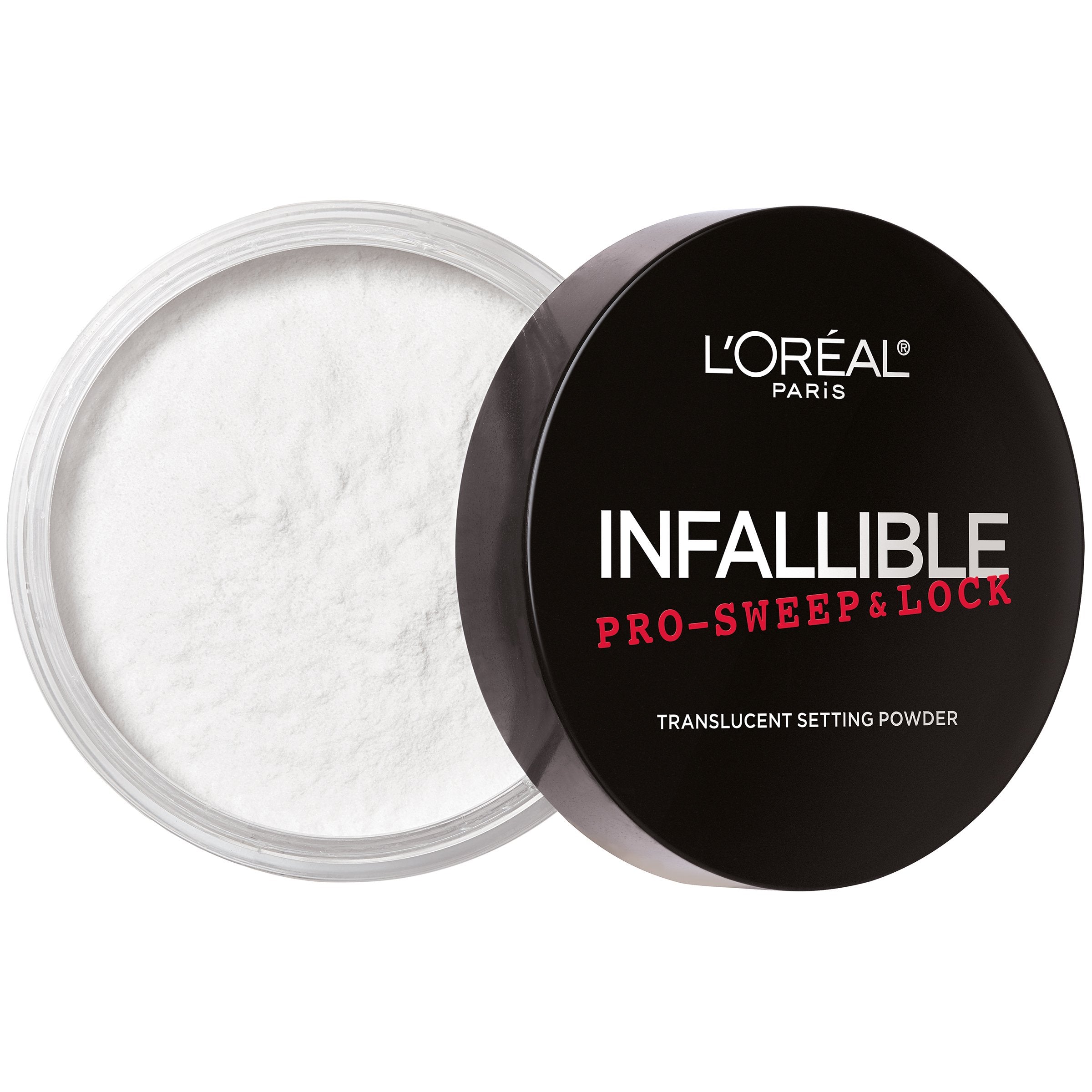 L'Oreal Paris Infallible Pro Sweep & Lock Loose Setting Powder, Translucent, 0.28 oz.-CaribOnline