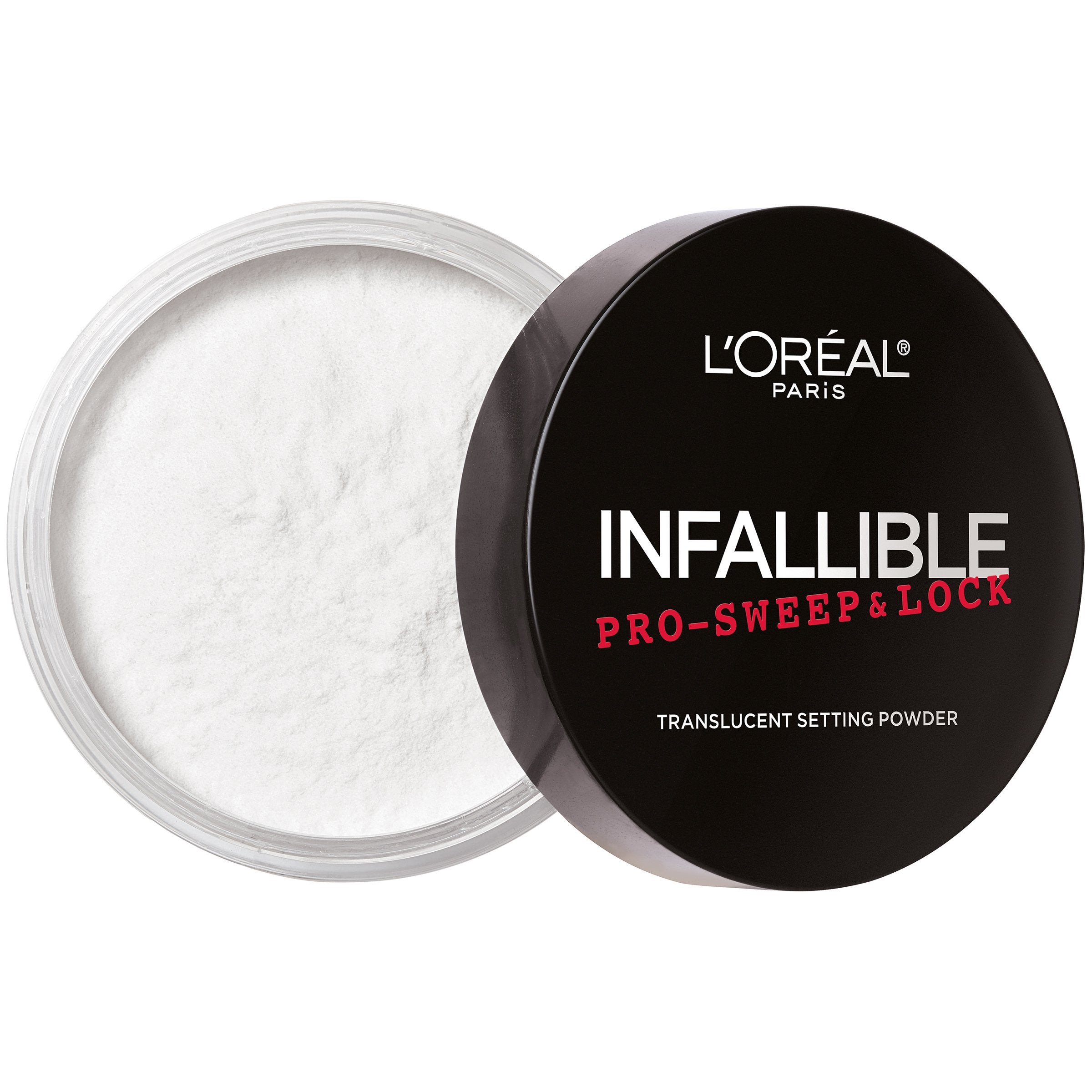 L'Oreal Paris Infallible Pro Sweep & Lock Loose Setting Powder, Translucent, 2 count-CaribOnline