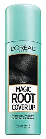 L'Oreal Paris Magic Root Cover Up Gray Concealer Spray, Black, 2 oz.-CaribOnline