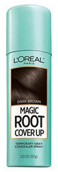L'Oreal Paris Magic Root Cover Up Gray Concealer Spray, Dark Brown, 2 oz.-CaribOnline