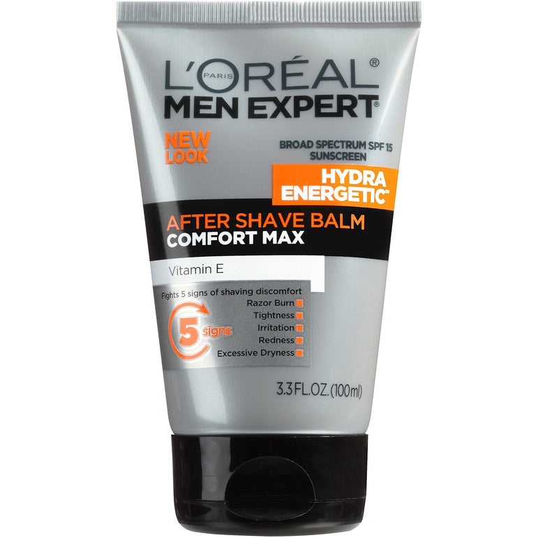 L'Oreal Paris Men Expert Hydra Energetic After Shave Balm for Men, 3.3 fl. oz.-CaribOnline