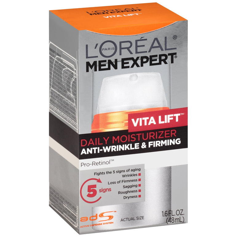 L'Oreal Paris Men Expert VitaLift Anti-Wrinkle and Firming Moisturizer, 1.6 fl. oz.-CaribOnline