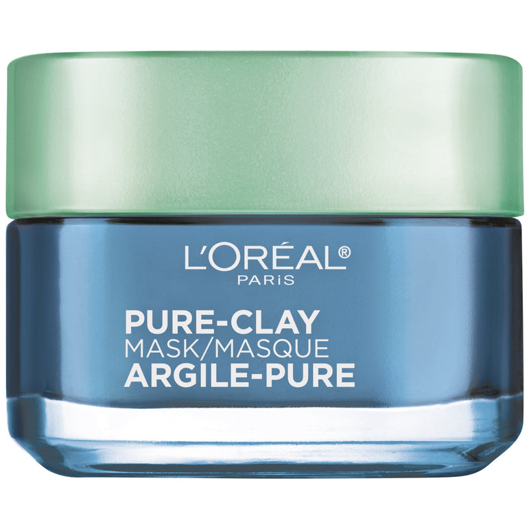 L'Oreal Paris Pure-Clay Mask Clear & Comfort, 1.7 oz.-CaribOnline