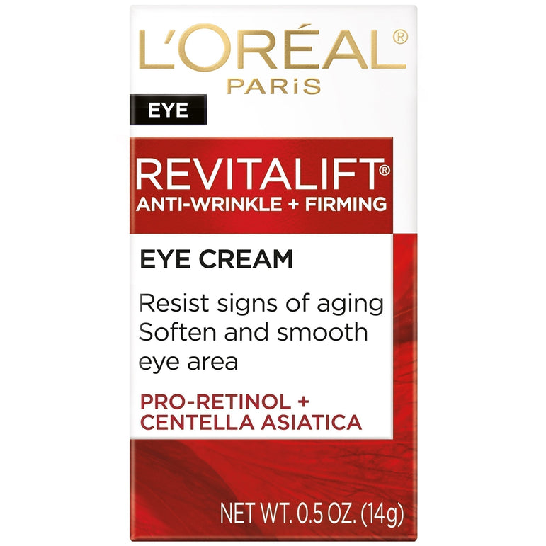 L'Oreal Paris Revitalift Anti-Wrinkle + Firming Eye Cream, Fragrance Free, 0.5 oz.-CaribOnline