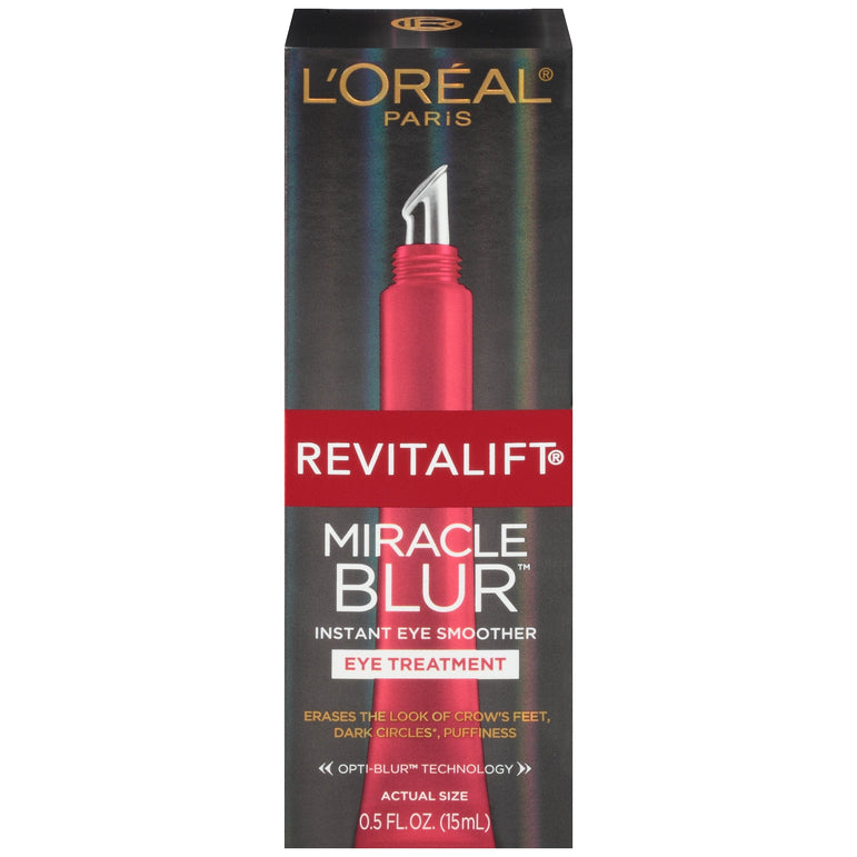 L'Oreal Paris Revitalift Miracle Blur Instant Eye Smoother Treatment, 0.5 fl. oz.-CaribOnline