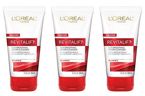 L'Oreal Paris Revitalift Radiant Smoothing Wet Facial Cream Cleanser, 5 fl. oz.-CaribOnline