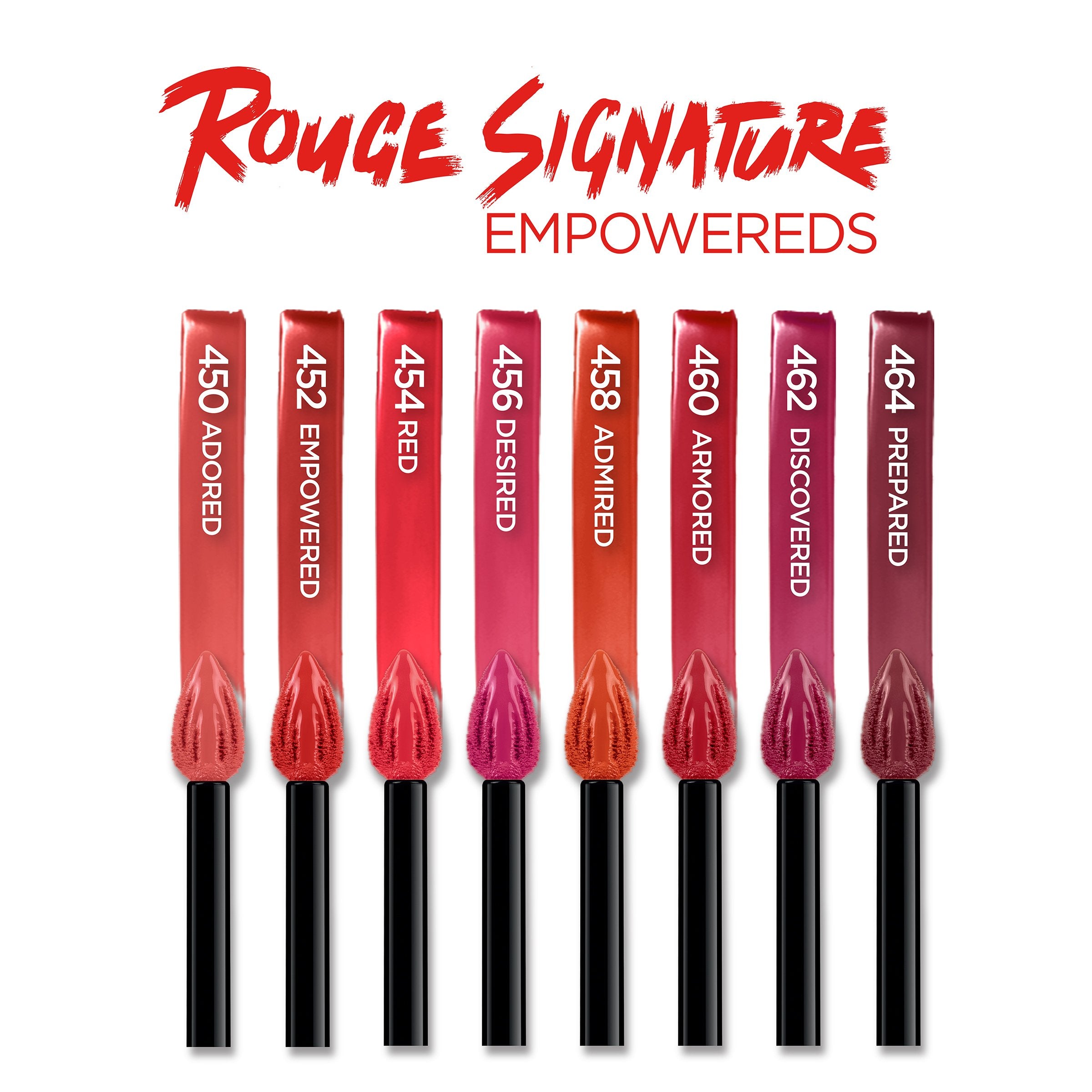 L'Oreal Paris Rouge Signature Lightweight Matte Colored Ink, High Pigment, Adored, 0.23 oz.-CaribOnline