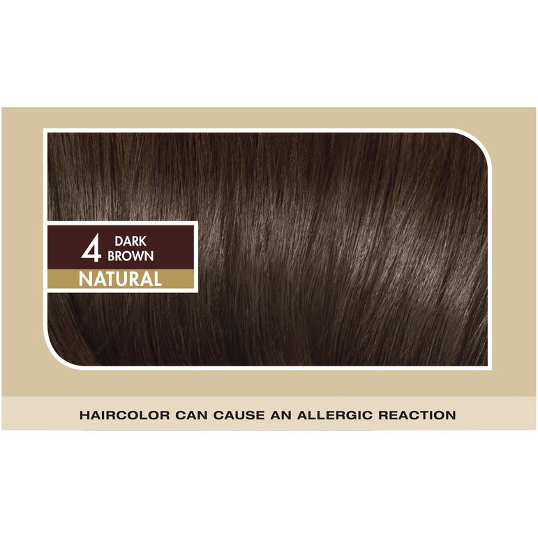 L'Oreal Paris Superior Preference Fade-Defying Shine Permanent Hair Color, 4 Dark Brown, 1 kit-CaribOnline