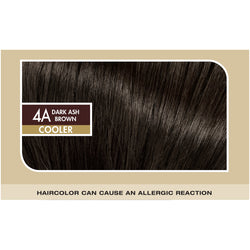 L'Oreal Paris Superior Preference Fade-Defying Shine Permanent Hair Color, 4A Dark Ash Brown, 1 kit-CaribOnline