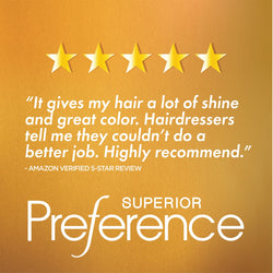 L'Oreal Paris Superior Preference Fade-Defying Shine Permanent Hair Color, 5G Medium Golden Brown, 1 kit-CaribOnline