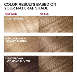 L'Oreal Paris Superior Preference Fade-Defying Shine Permanent Hair Color, 7 Dark Blonde, 1 kit-CaribOnline