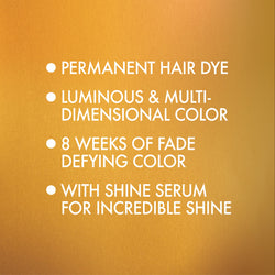 L'Oreal Paris Superior Preference Fade-Defying Shine Permanent Hair Color, 7LA Lightest Auburn, 1 kit-CaribOnline