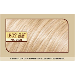L'Oreal Paris Superior Preference Fade-Defying Shine Permanent Hair Color, LB02 Extra Light Natural Blonde, 1 kit-CaribOnline