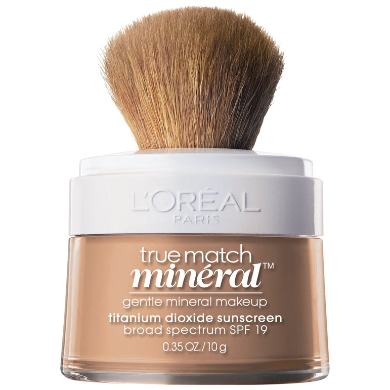 L'Oreal Paris True Match Loose Powder Mineral Foundation Makeup, Classic Beige, 0.35 oz.-CaribOnline