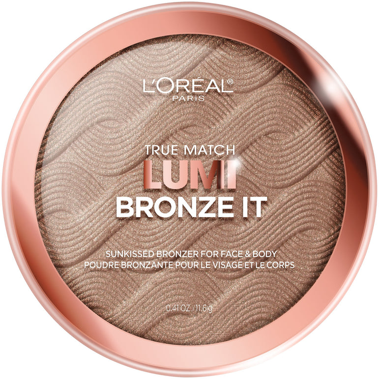 L'Oreal Paris True Match Lumi Bronze It Bronzer For Face and Body, Deep, 0.41 fl. oz.-CaribOnline