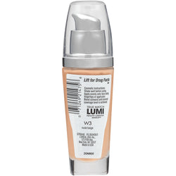 L'Oreal Paris True Match Lumi Healthy Luminous Makeup Medium Coverage, W3 Nude Beige, 1 fl. oz.-CaribOnline