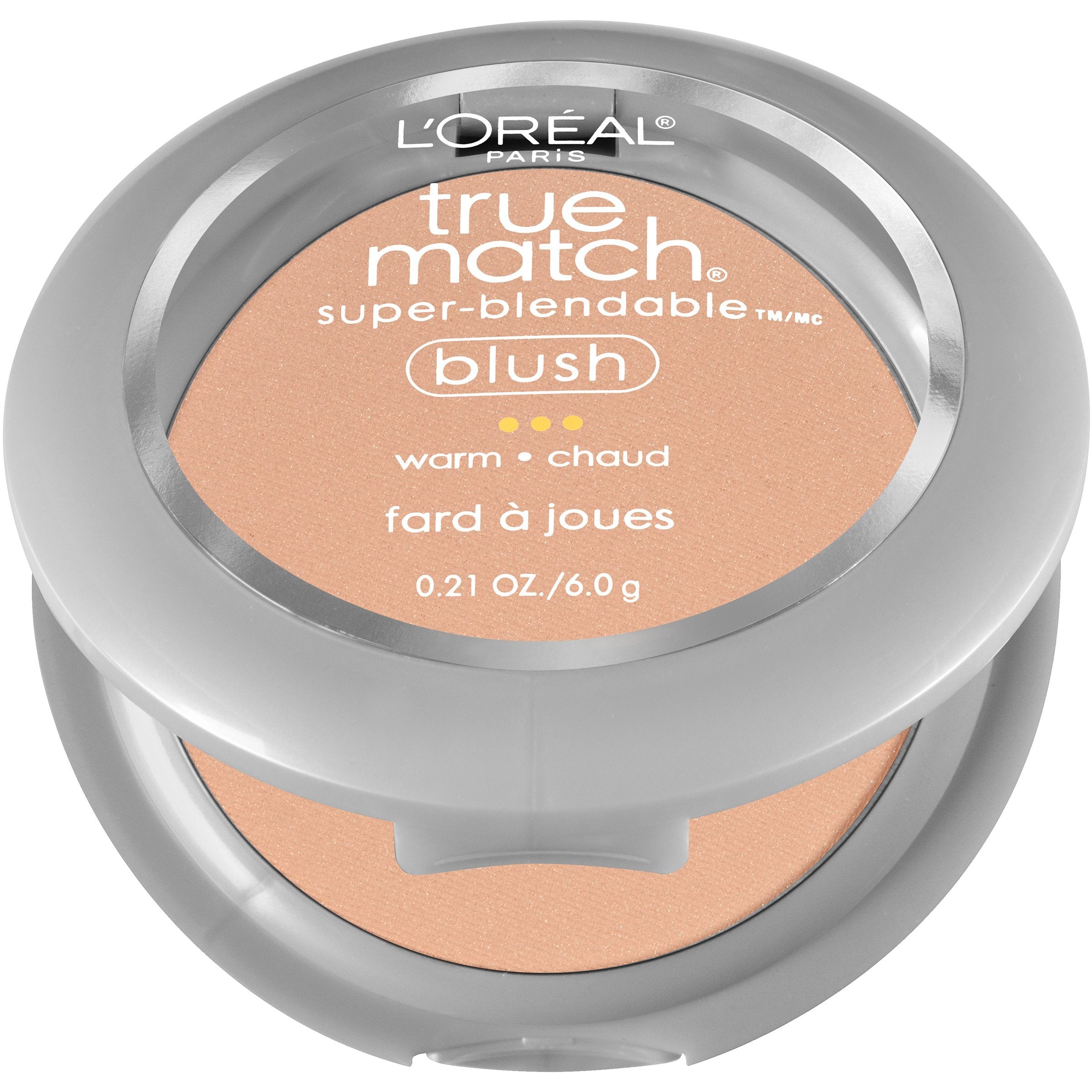 L'Oreal Paris True Match Super-Blendable Blush, Soft Powder Texture, Bare Honey, 0.21 oz.-CaribOnline
