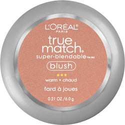 L'Oreal Paris True Match Super-Blendable Blush, Soft Powder Texture, Barely Blushing, 0.21 oz.-CaribOnline