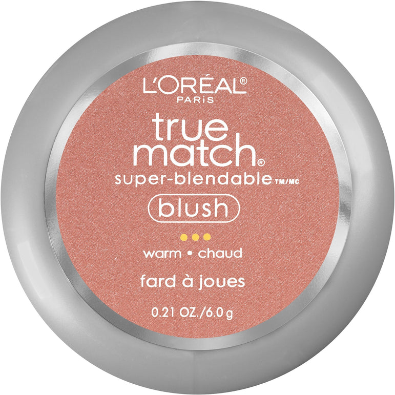 L'Oreal Paris True Match Super-Blendable Blush, Soft Powder Texture, Subtle Sable, 0.21 oz.-CaribOnline
