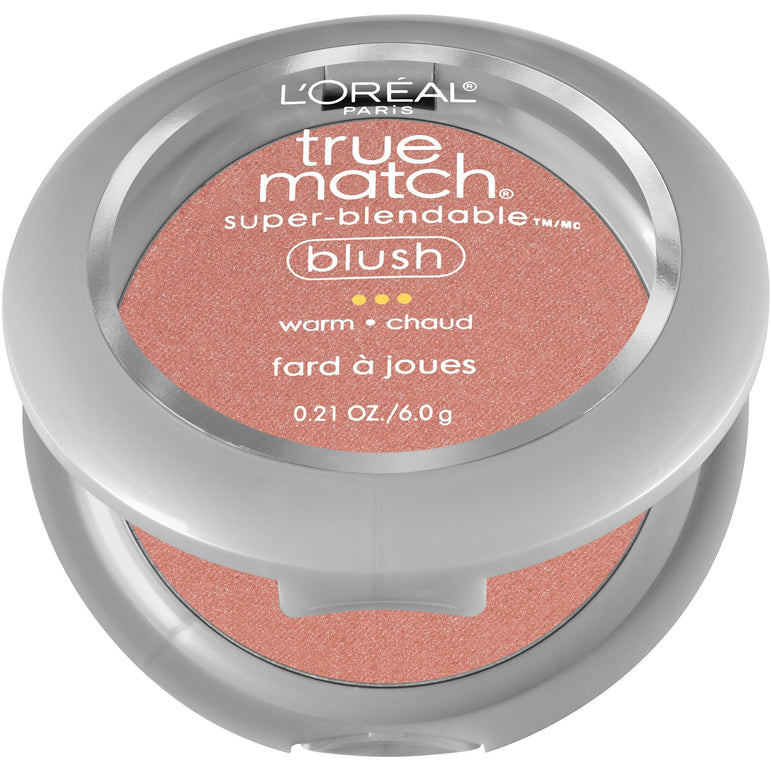L'Oreal Paris True Match Super-Blendable Blush, Soft Powder Texture, Subtle Sable, 0.21 oz.-CaribOnline
