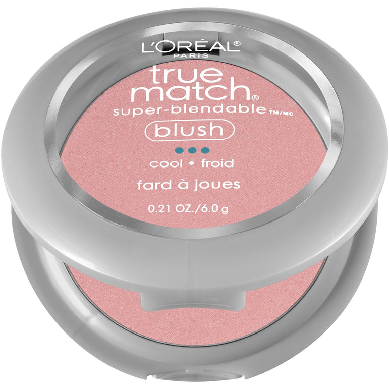 L'Oreal Paris True Match Super-Blendable Blush, Soft Powder Texture, Tender Rose, 0.21 oz.-CaribOnline